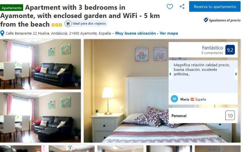 Apartamento Benavente Ayamonte Exterior foto